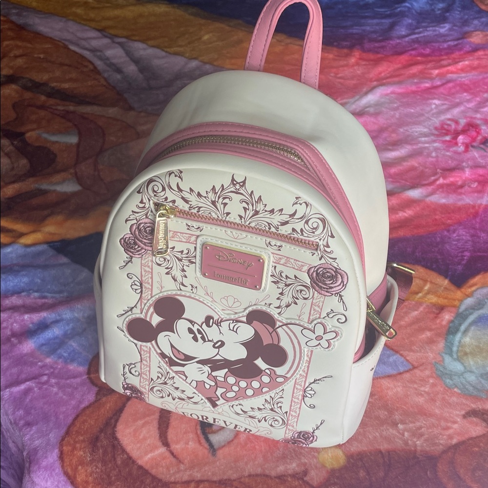 Minnie & Mickey Vintage Forever Love Mini Backpack